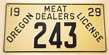 Photos of Antique License Plate Dealers