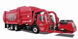 Garbage Trucks Red Pictures