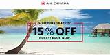 Photos of Discount Code For Air Canada Flights