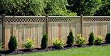 Staining Lattice Fence Pictures