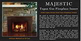 Majestic Topaz Gas Insert Pictures