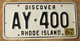 Rhode Island License Plates For Sale Images