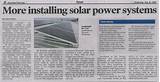Photos of Newspaper Articles On Renewable Energy