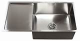 Single Basin Stainless Steel Topmount Kitchen Sink Photos