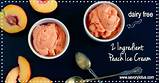 Dairy Free Peach Ice Cream Images
