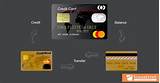 Pictures of Credit Card Balance