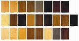 Pictures of Furniture Wood Stain Colors