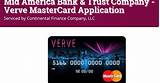 Mid America Bank Verve Credit Card Pictures