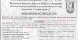 Pictures of Maulana Azad National Urdu University