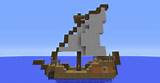 Minecraft Fishing Boat