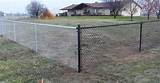 Photos of Brown Coated Chain Link Fence