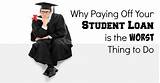 Advice For Paying Off Student Loans