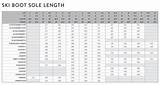 Ski Boot Size Chart Youth Pictures