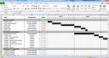 Free Project Schedule Template Excel Images