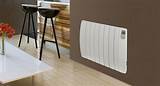 Pictures of Slimline Electric Radiators Wall Mounted
