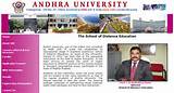 The School Of Distance Education Andhra University