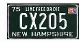 New Hampshire License Plate Slogan