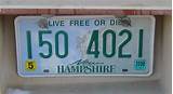New Hampshire License Plate Slogan Photos
