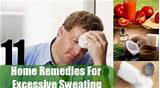 Home Remedy For Excessive Sweating