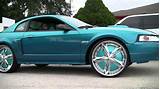 Images of Ford Mustang On 24 Inch Rims