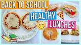 Images of Healthy Back To School Lunches