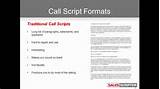 Examples Of Inbound Call Center Scripts Photos