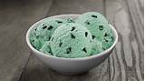 Images of Mint Ice Cream With Chocolate Chips