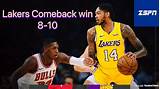 Watch Bulls Lakers Photos