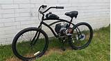 Gas Motor Assisted Bicycle Photos