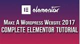 Wordpress Website Builder Tutorial