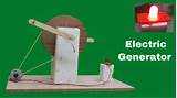 Pictures of Simple Electric Generator