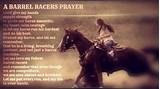 Pictures of Barrel Racing Poems