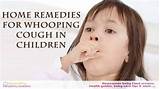 Whooping Cough Home Remedies For Babies