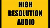 High Resolution Audio Formats Images