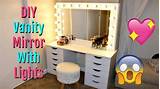 Images of Bathroom Vanity Mirror With Shelves