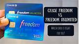 Chase Freedom Visa Platinum Credit Card Pictures