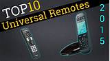 Pictures of Top 5 Universal Remotes