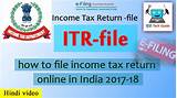 Pictures of Income Tax Return 2017