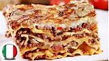 Italian Recipe Of Lasagna Pictures