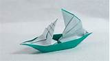 Images of Origami Sailing Boat