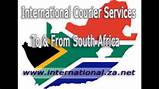 International Courier Services South Africa Images