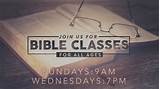 Photos of Bible Classes For Adults