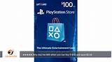 Pictures of 100 Dollar Playstation Network Card