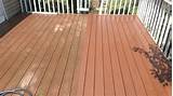 Deck Cleaning Service Pictures
