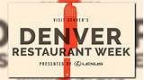 Images of Denver Restaurant Week Reservations