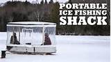 Images of Ice Fishing Shack