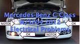 Mercedes C Class Electrical Problems Photos