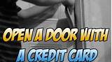 How To Get Into Locked Door With Credit Card Pictures