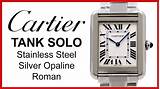 Photos of Cartier Tank Solo Stainless Steel Watch