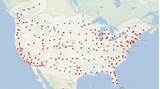 Tesla Supercharger Network Pictures